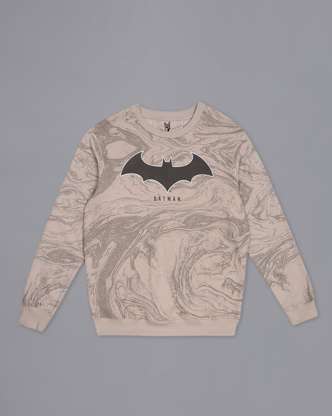 Batman Printed Regular Fit Sweatshirt For Men