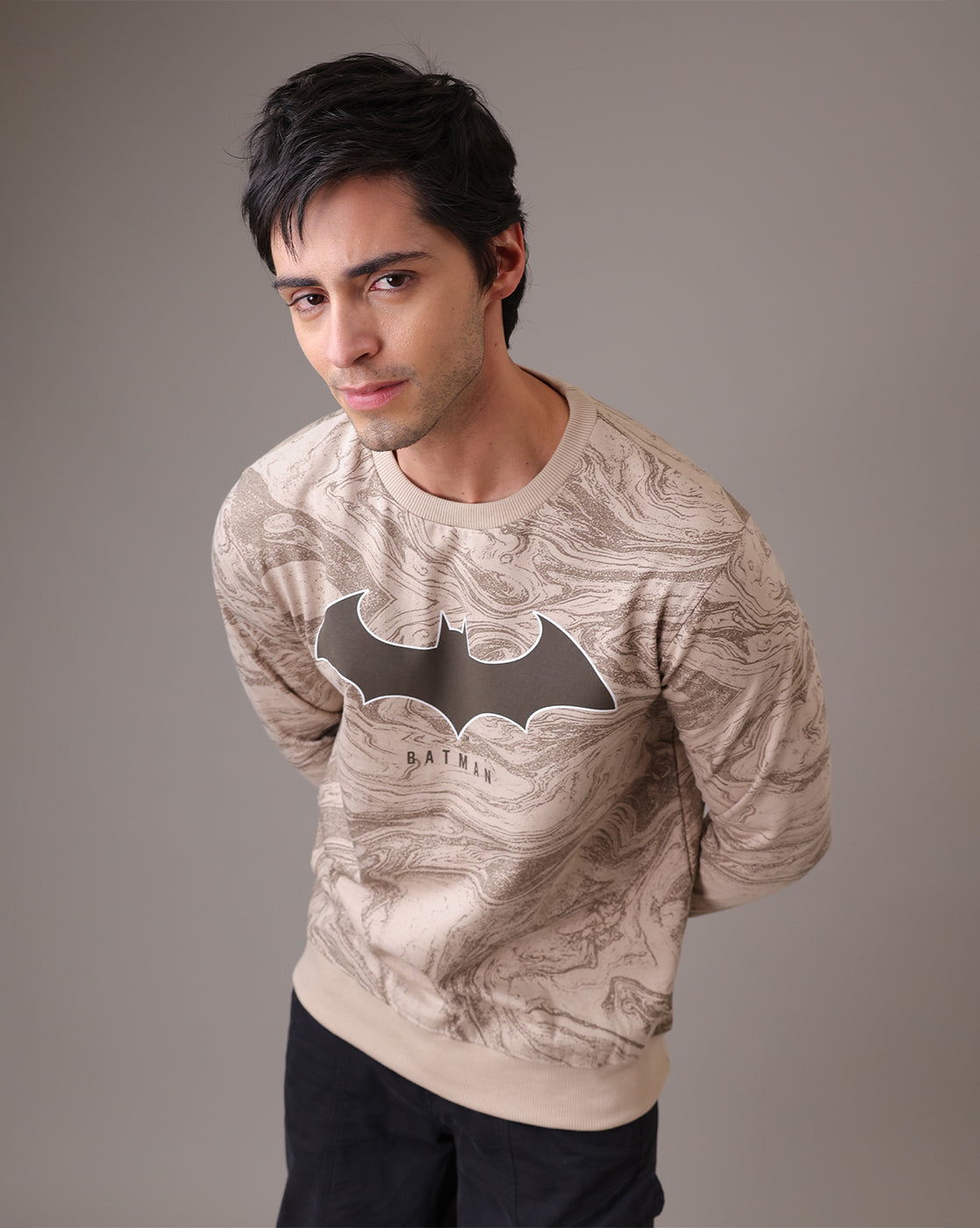 Batman  Regular Fit Sweatshirt  Men