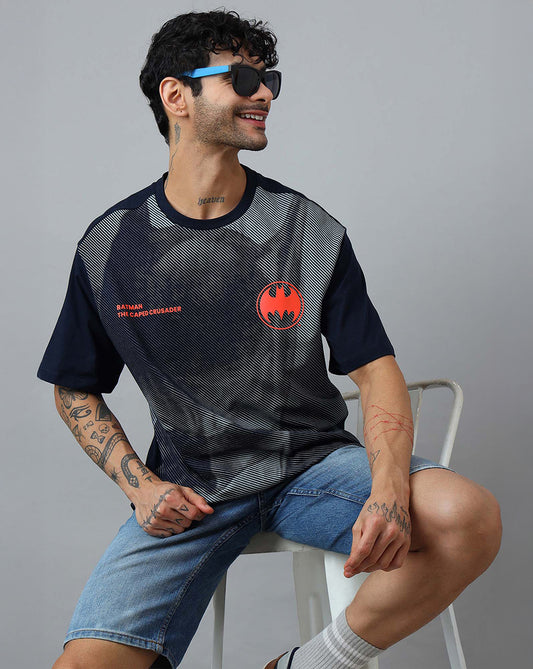 Batman Printed Oversized Tshirt For Men