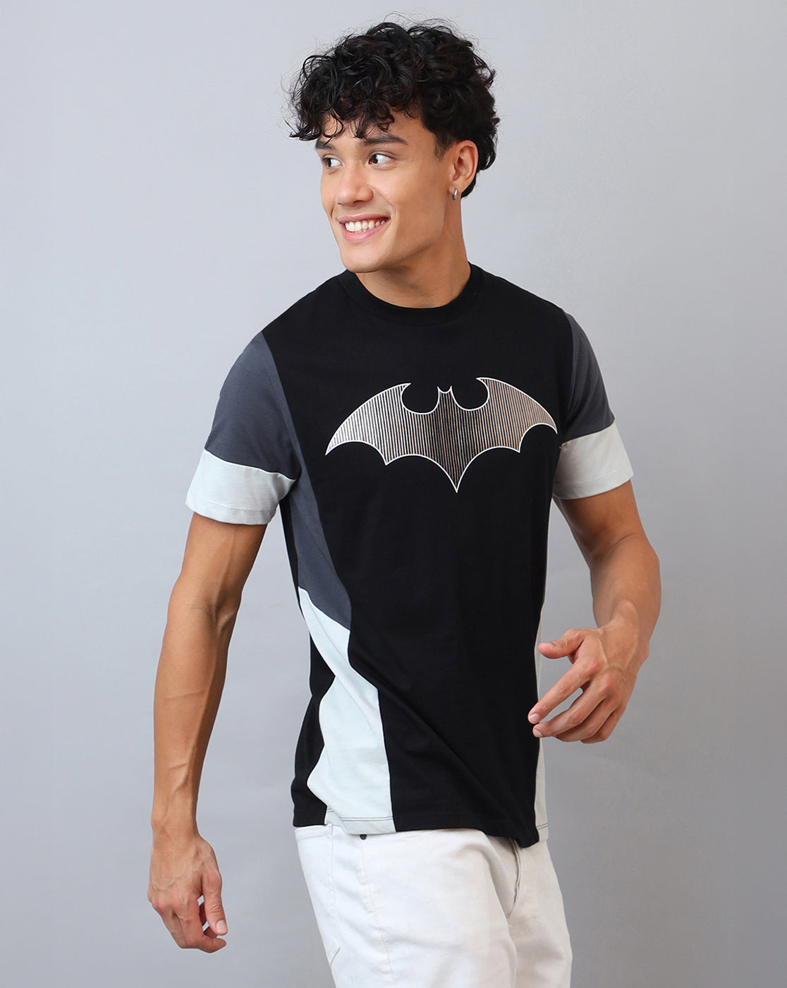 Batman Printed Regular Fit Tshirt For Men