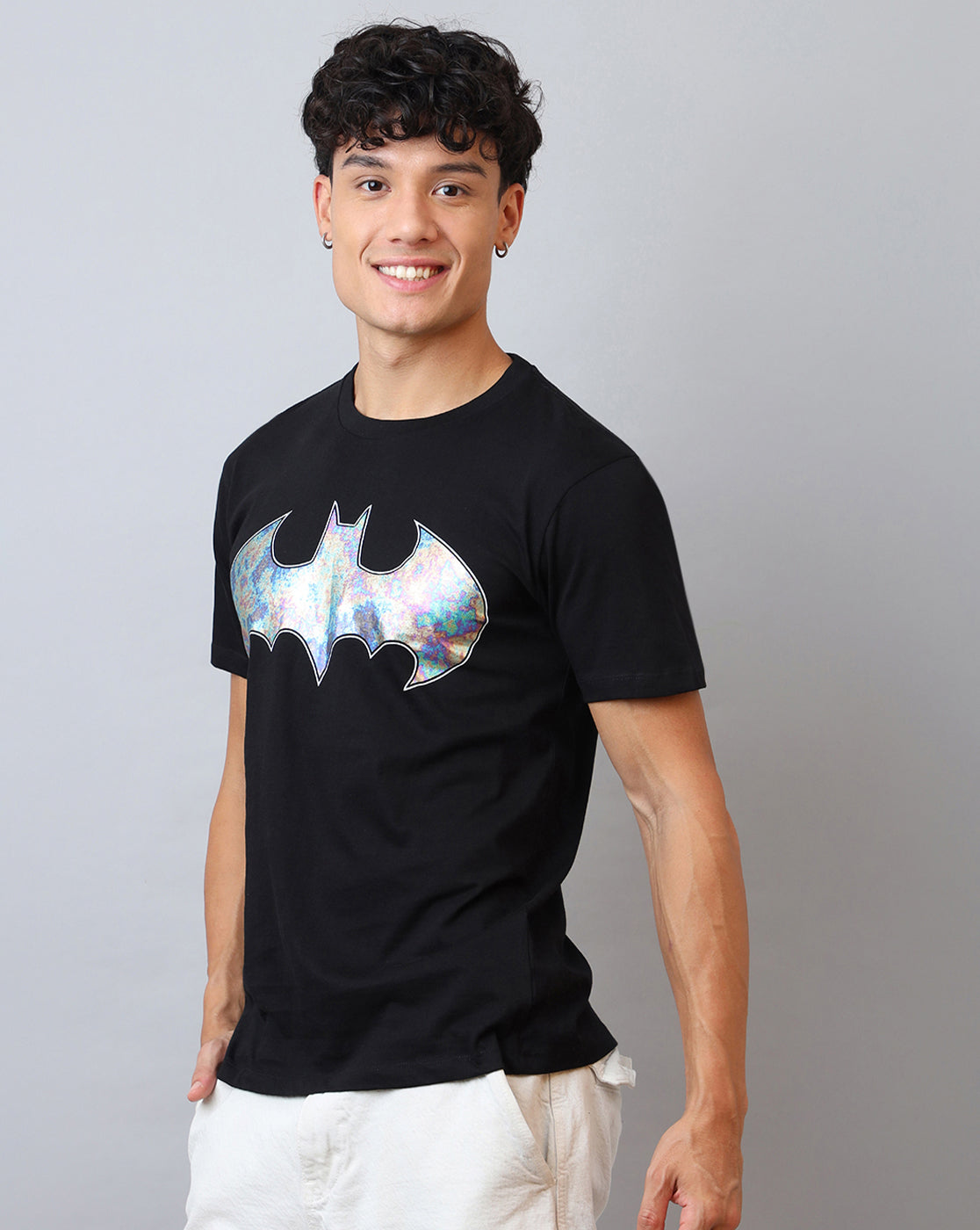 Batman Printed Regular Fit Tshirt For Men