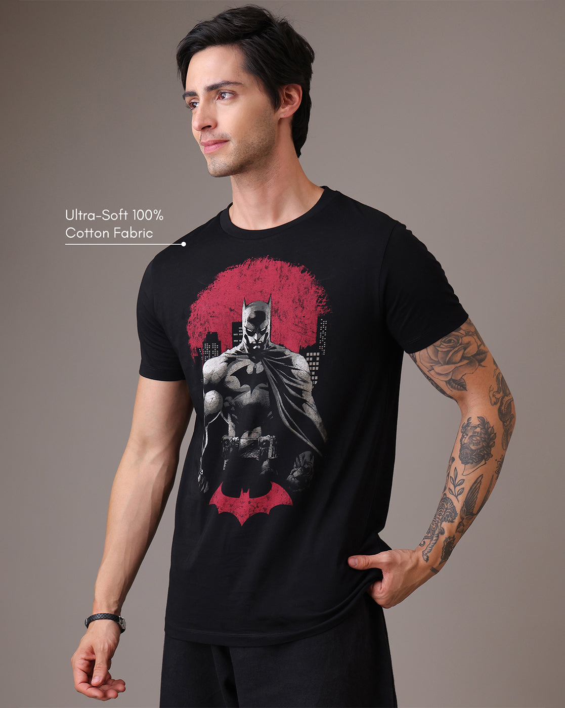 Batman Regular Fit Tshirt Men