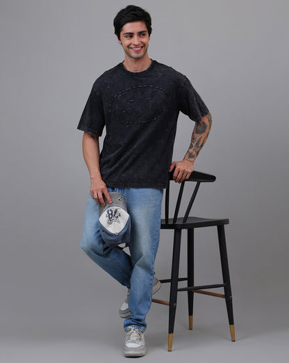 Batman Printed Oversized Tshirt For Men