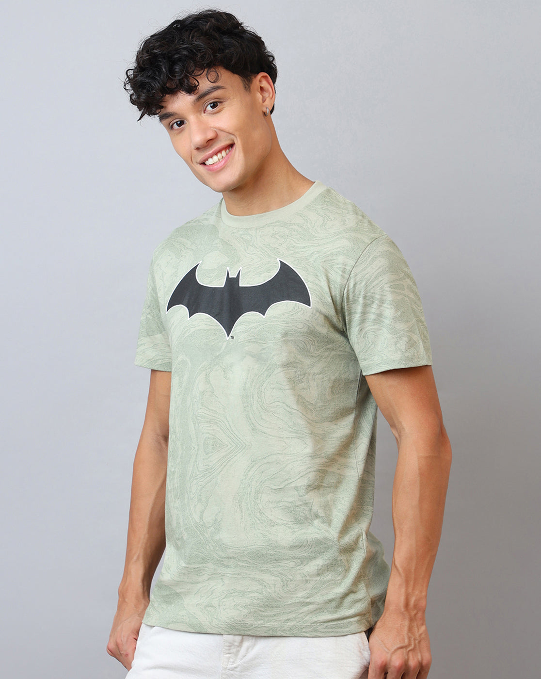 Batman Printed Regular Fit Tshirt For Men