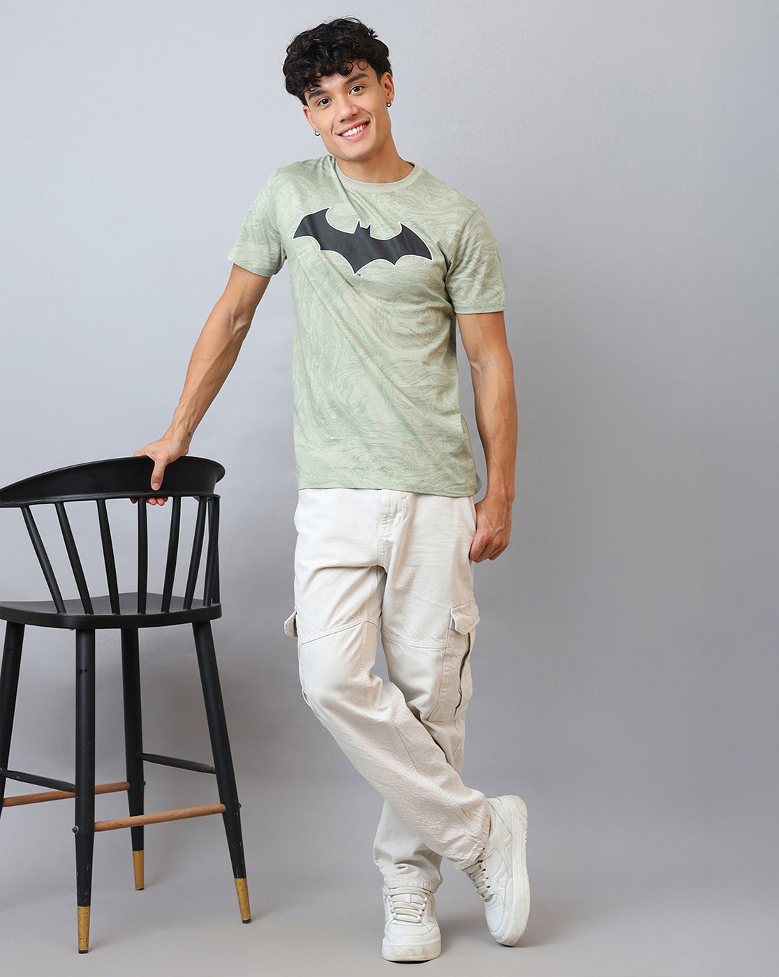 Batman Printed Regular Fit Tshirt For Men