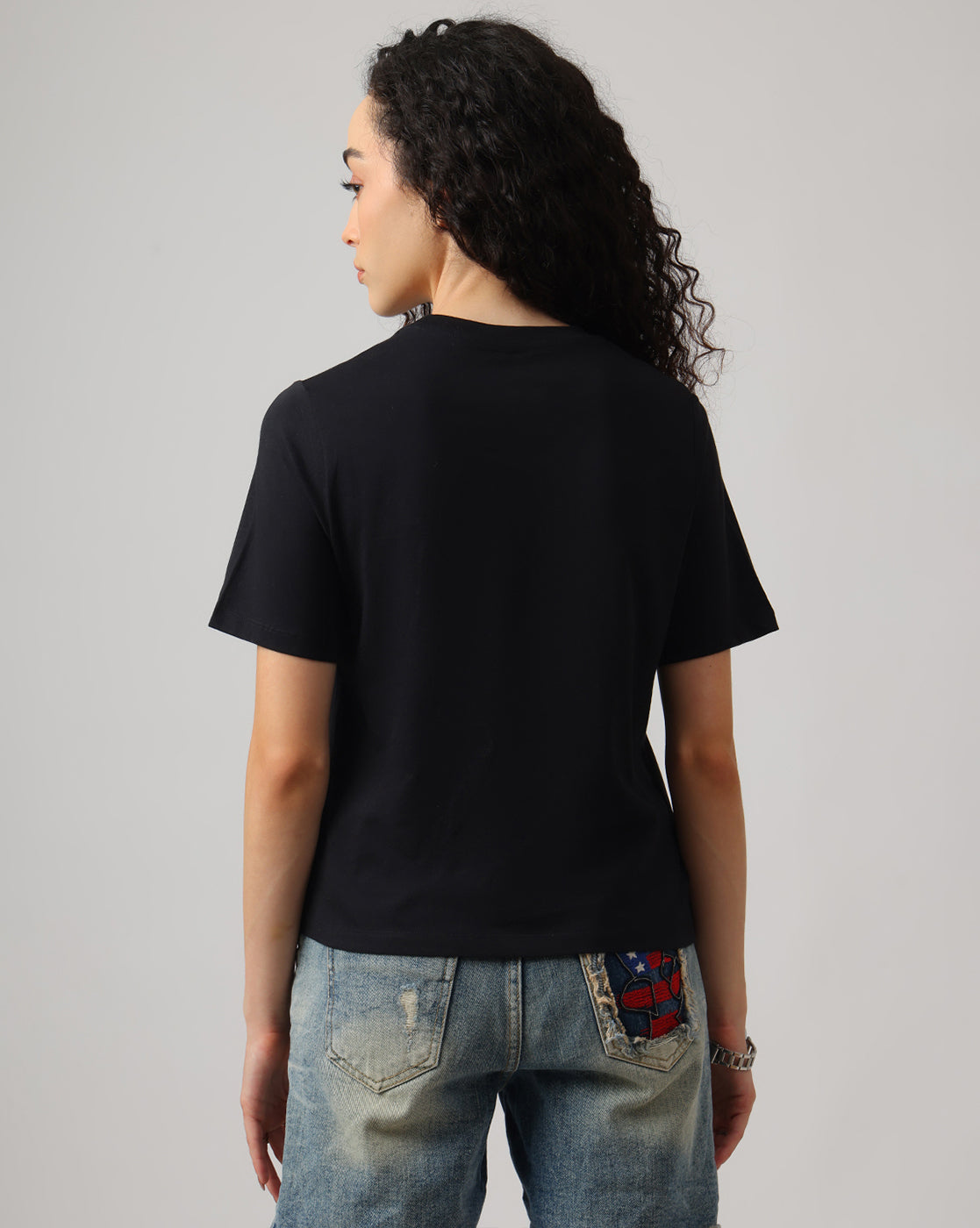 Batman Rhinestones Regular Fit Tshirt