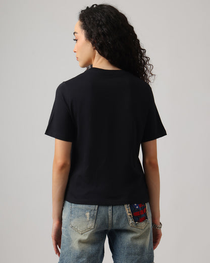 Batman Rhinestones Regular Fit Tshirt