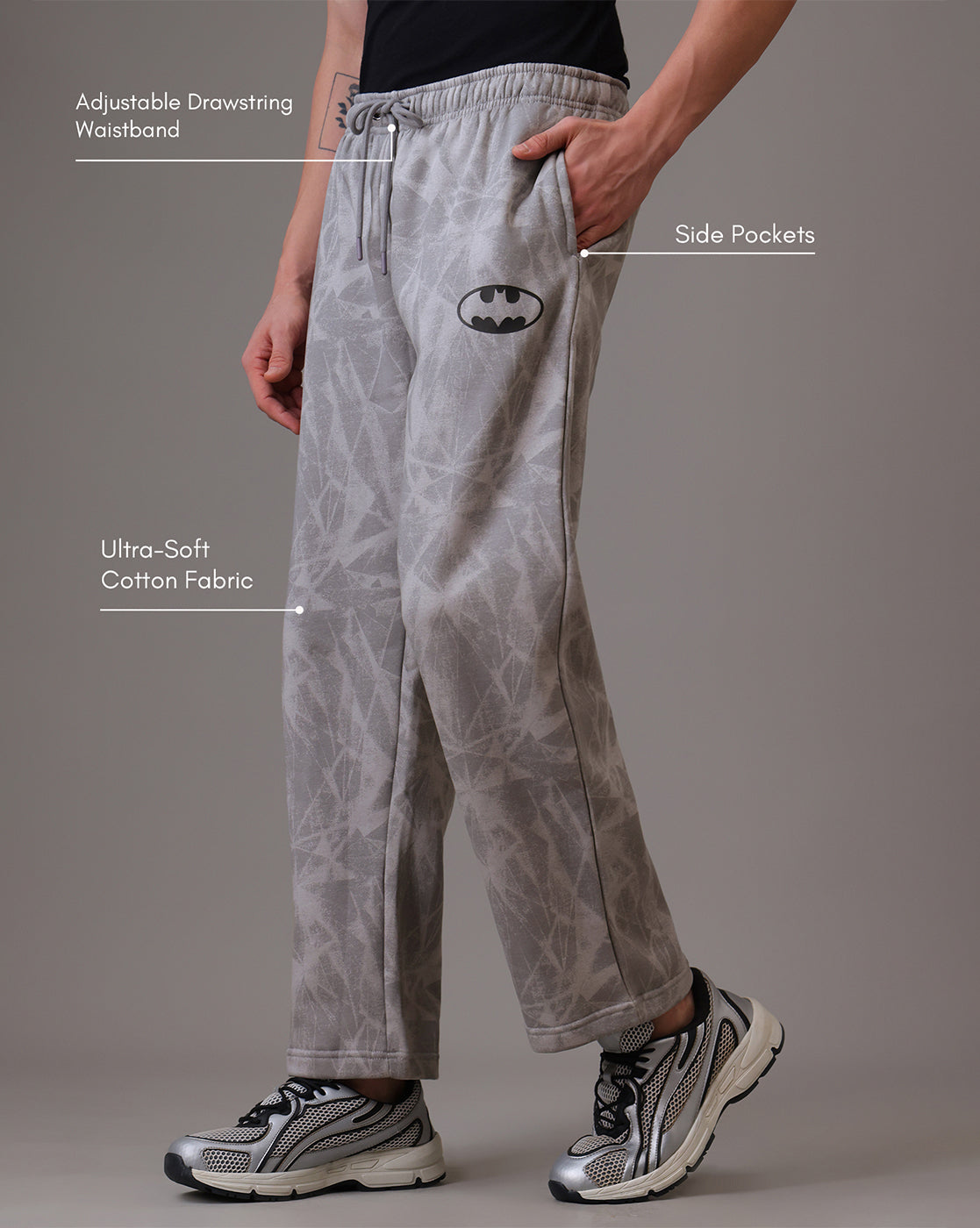 Batman  Straight Joggers  Men