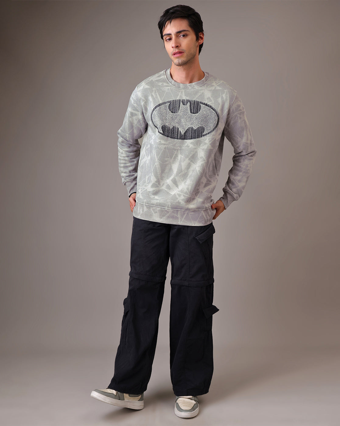 Batman Regular Fit Sweatshirt  Men