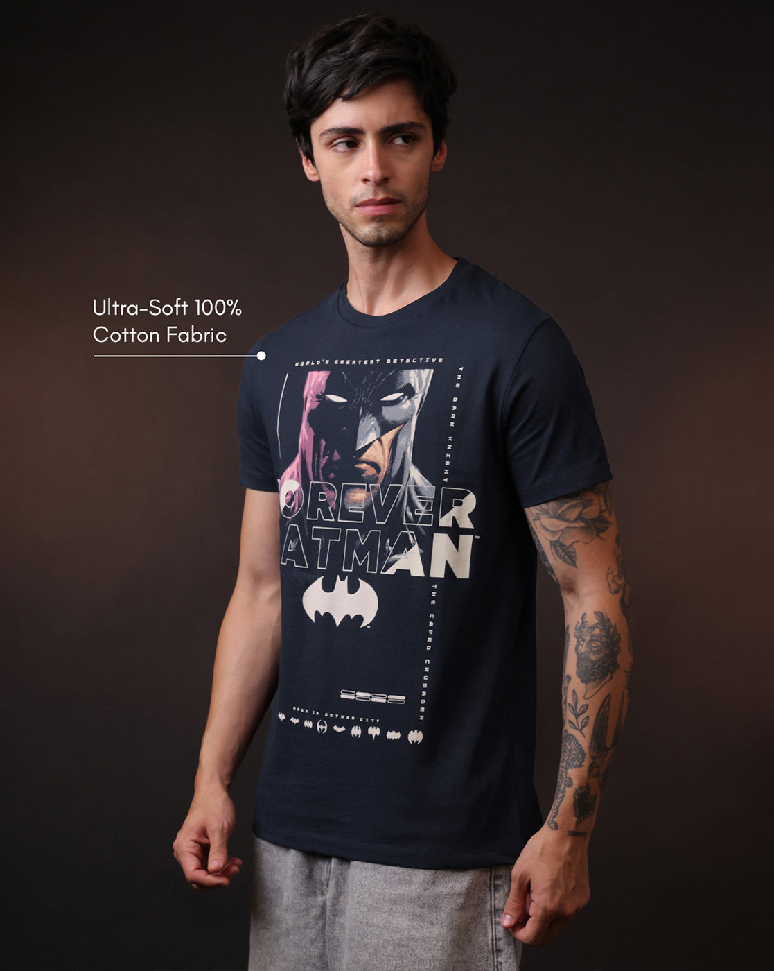 Batman Regular Fit Tshirt Men