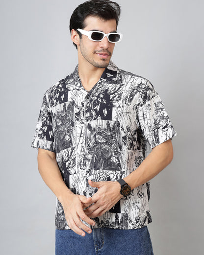 Batman Printed Regular Fit Shirt For Men