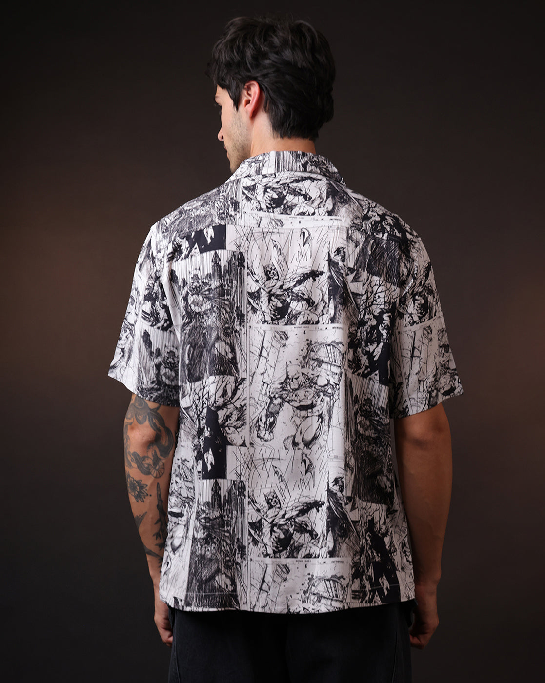 Batman Arkham Adventures Regular Fit Casual Shirt