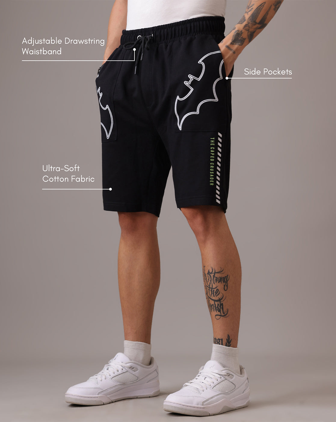 Batman Regular Fit Shorts Men