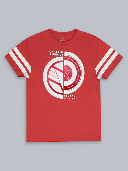 Captain America  Regular Fit Tshirt  Men
