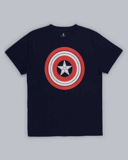 Captain America  Regular Fit Tshirt  Men