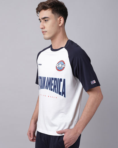 Captain America  Oversized Tshirt  Men