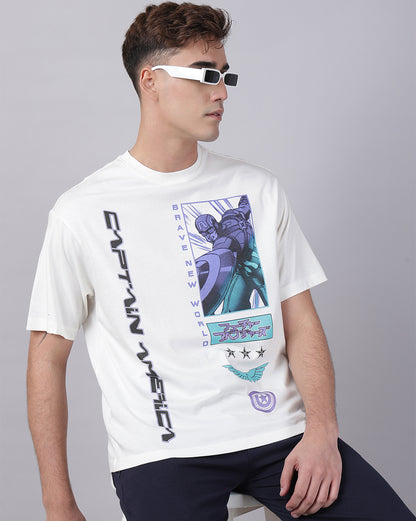 Captain America  Oversized Tshirt  Men