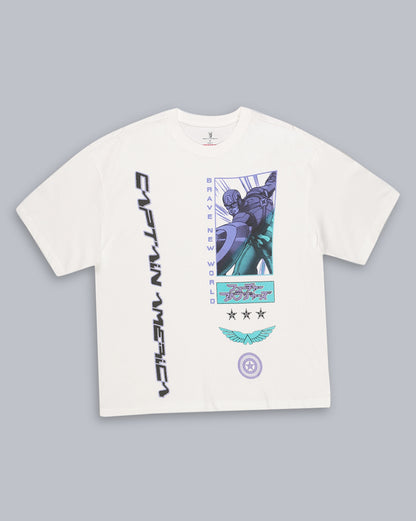 Captain America  Oversized Tshirt  Men