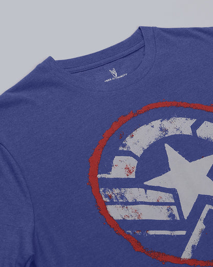 Captain America  Regular Fit Tshirt  Men