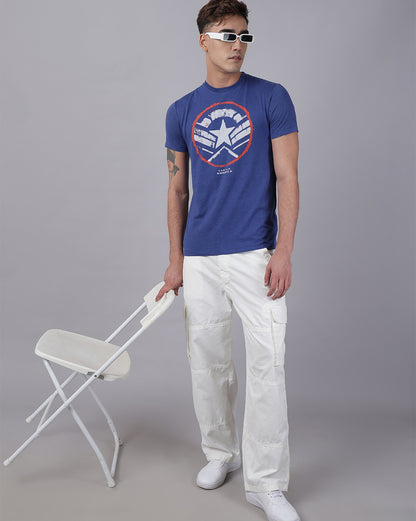 Captain America  Regular Fit Tshirt  Men