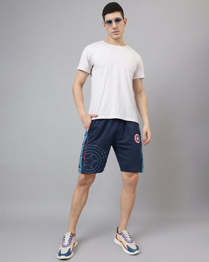 Captain America Regular Fit Shorts Men