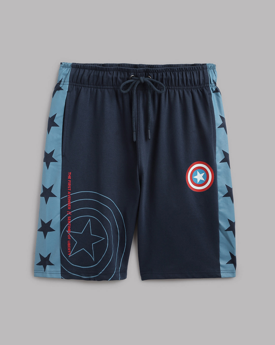 Captain America Regular Fit Shorts Men