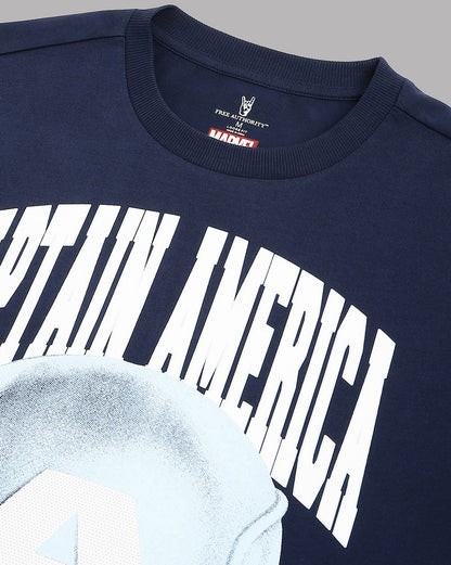 Captain America Oversized Tshirt Men