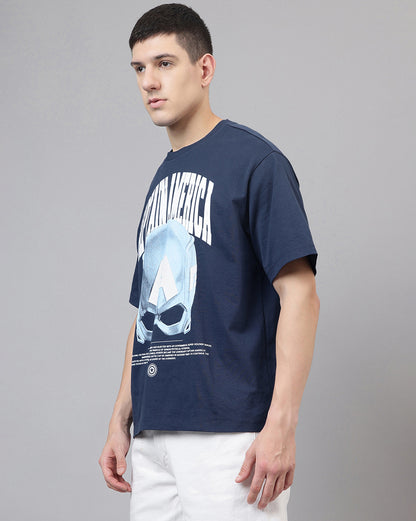 Captain America Oversized Tshirt Men