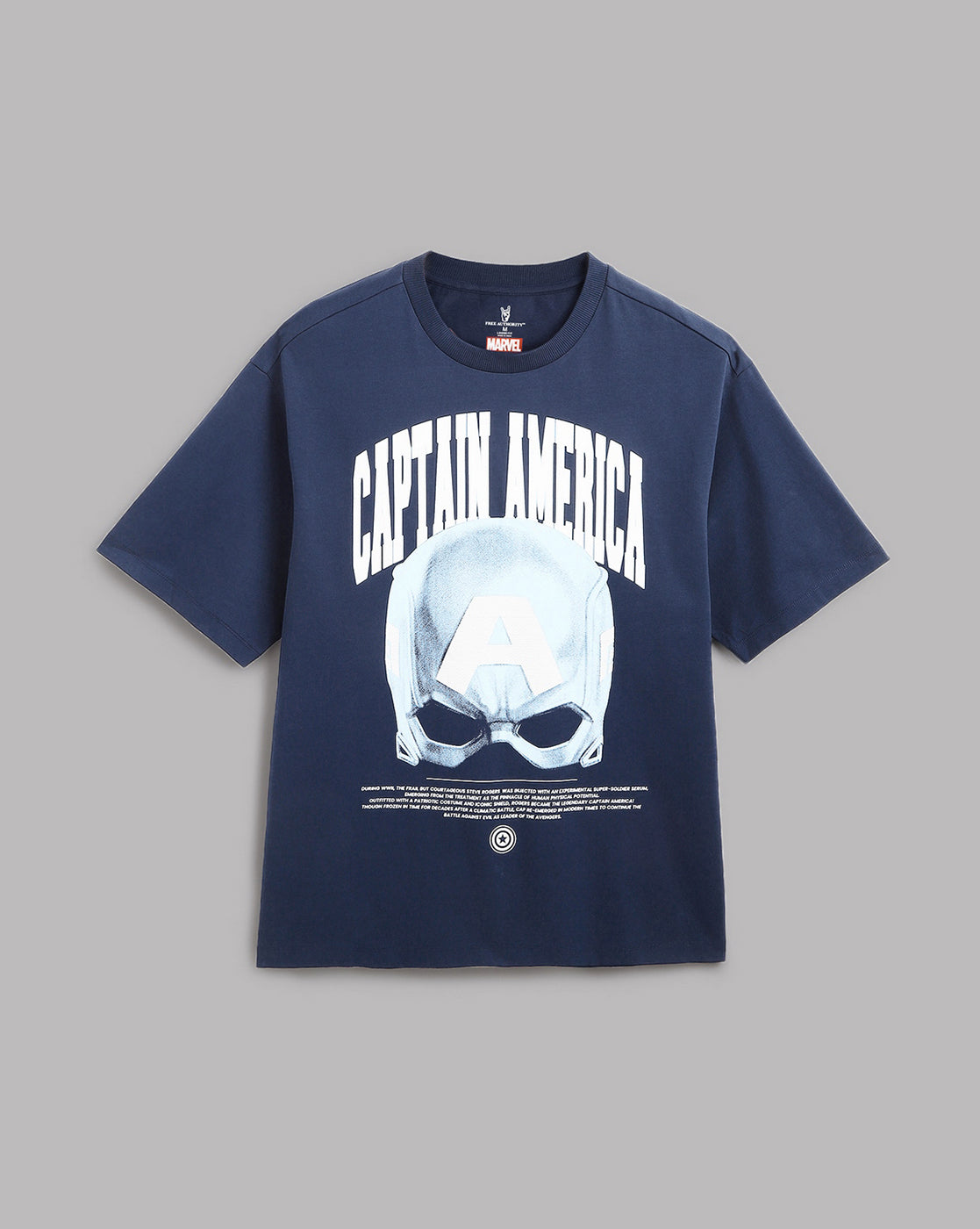 Captain America Oversized Tshirt Men