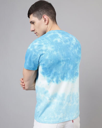 Captain America Tie-Dye Regular Fit Tshirt Men