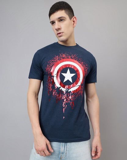 Captain America Regular Fit Tshirt Men