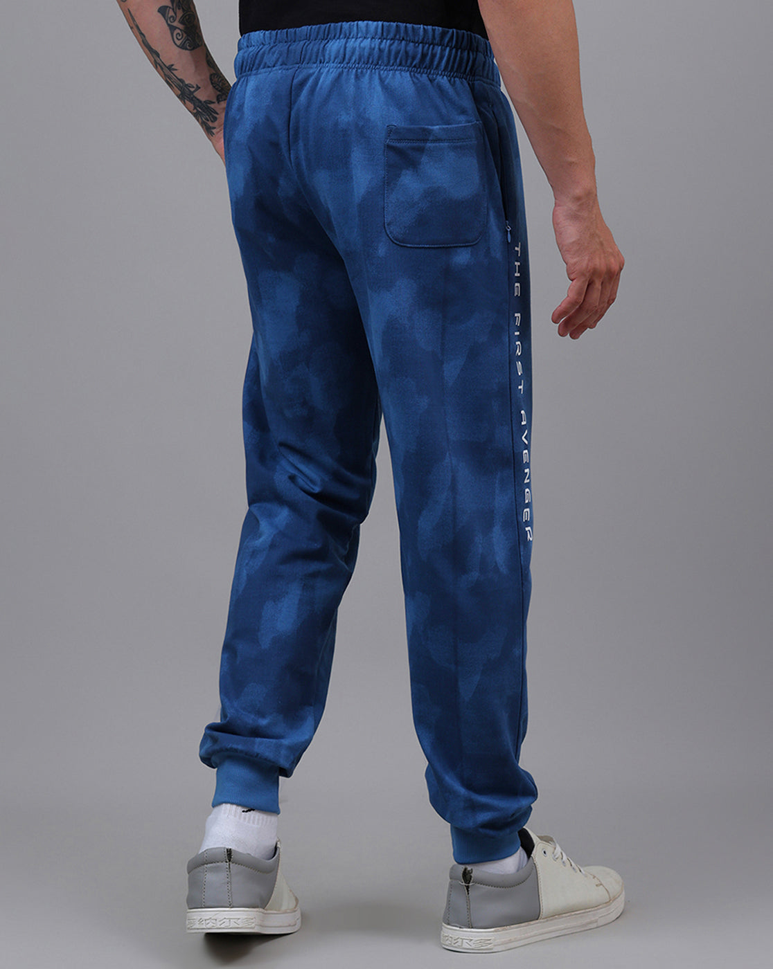Captain America Printed Regular Fit Jogger For Men