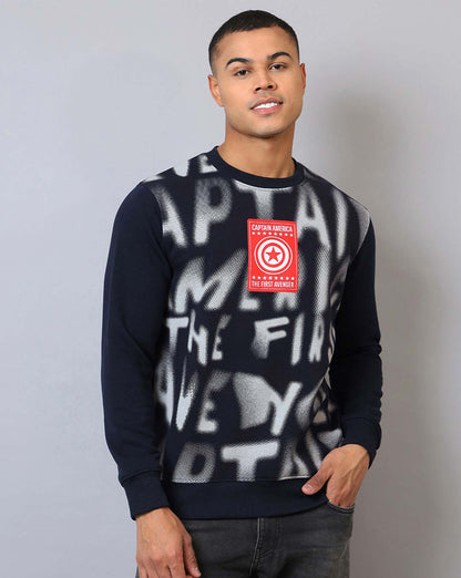 Captain America  Regular fit Sweatshirt  Men