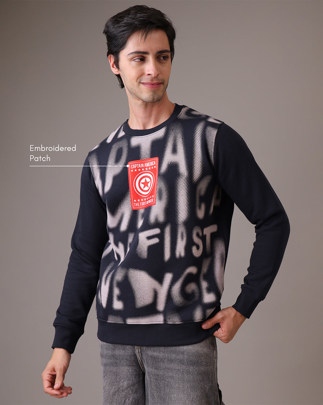 Captain America  Regular fit Sweatshirt  Men