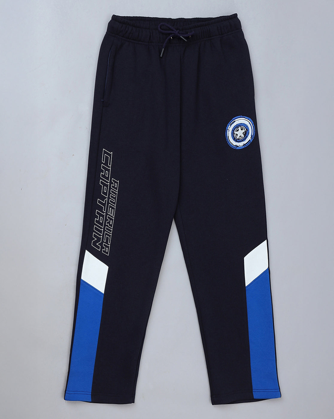 Captain America Printed Regular Fit Trackpant For Men