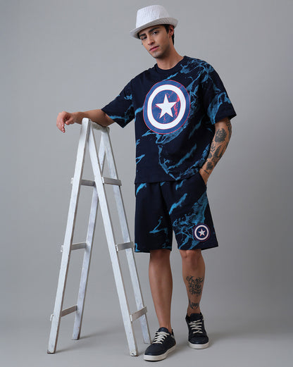 Captain America  Oversized Tshirt  Men