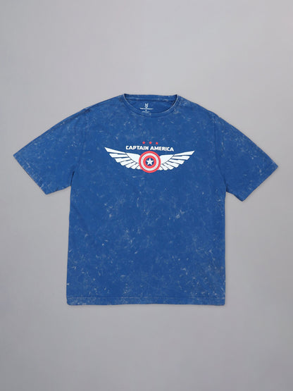 Captain America  Regular Fit Tshirt  Women