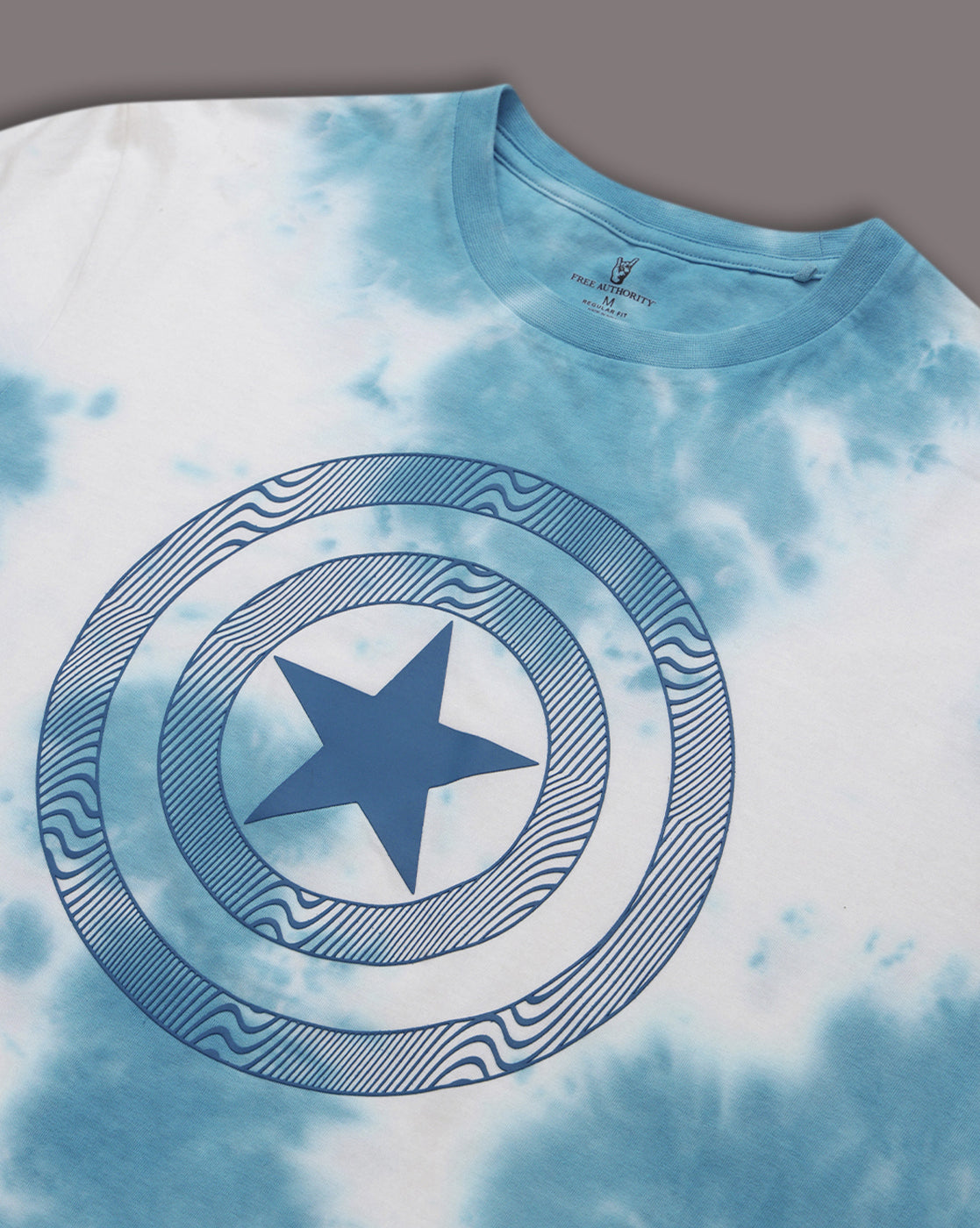 Captain America Regular Fit Tshirt  Men