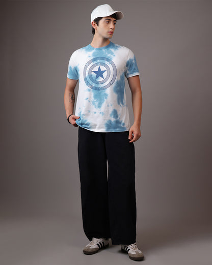 Captain America Regular Fit Tshirt  Men