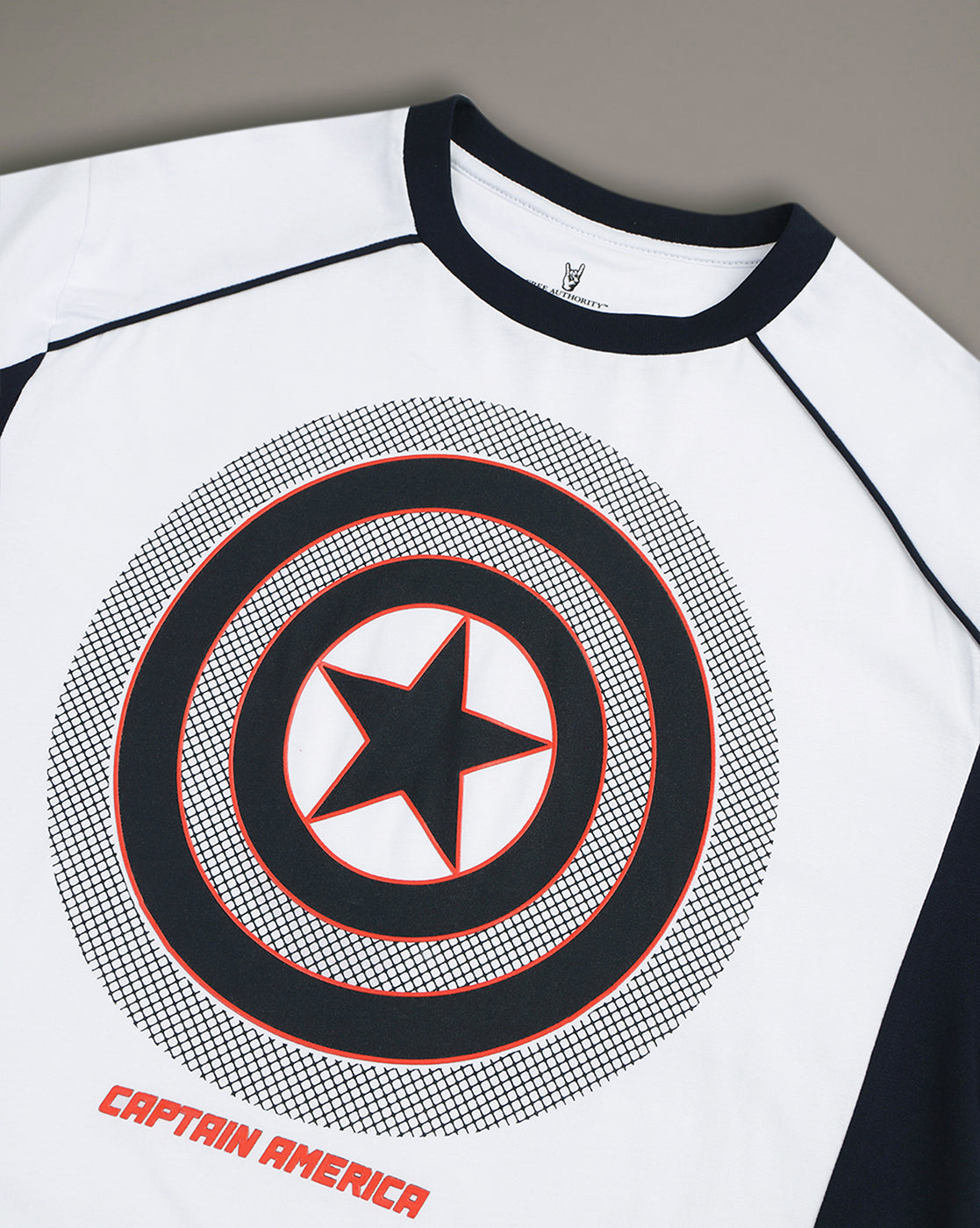Captain America Relaxed Fit Tshirt  Men