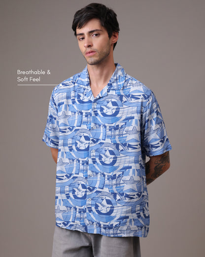 Captain America Regular Fit Casual Shirt