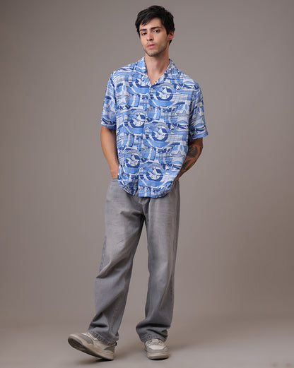 Captain America Regular Fit Casual Shirt