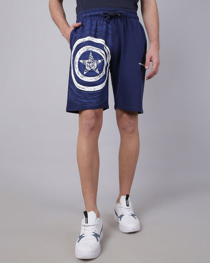 Captain America  Regular Fit Shorts  Men