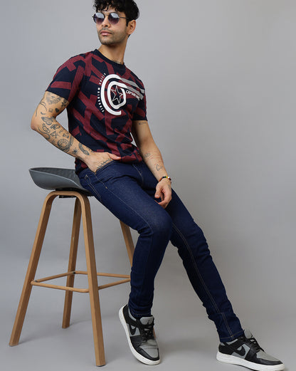 Captain America  Regular Fit Tshirt  Men
