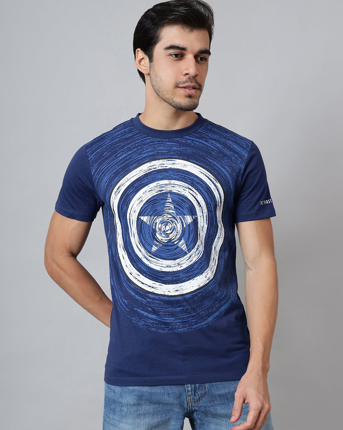 Captain America Regular Fit Tshirt Men