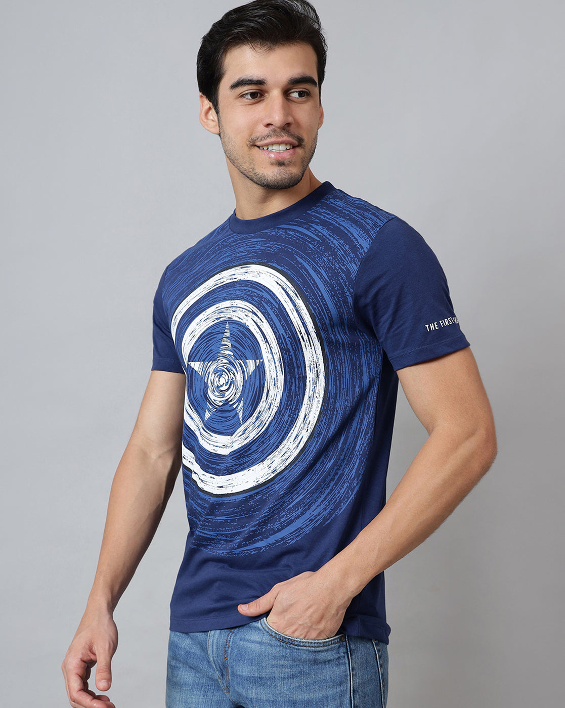 Captain America Regular Fit Tshirt Men