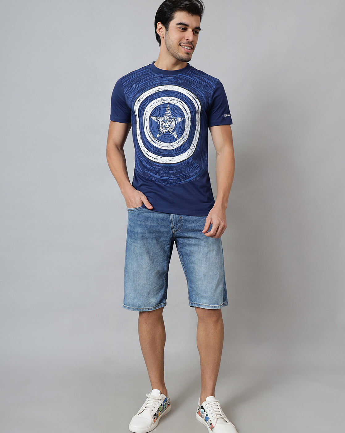 Captain America Regular Fit Tshirt Men