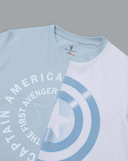 Captain America  Regular Fit Tshirt  Men