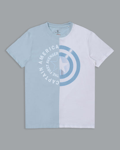 Captain America  Regular Fit Tshirt  Men