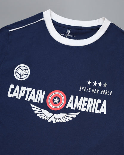 Captain America Regular Fit Tshirt Women
